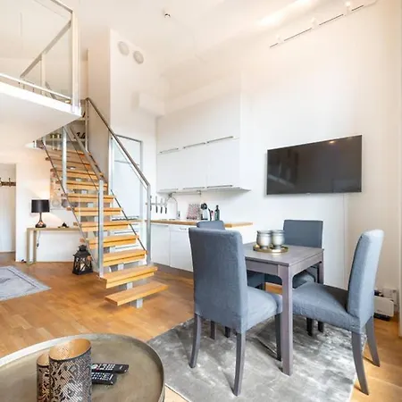 公寓 Nordic Host Luxury Apts - Prinsens Gate - Large Mezzanine *